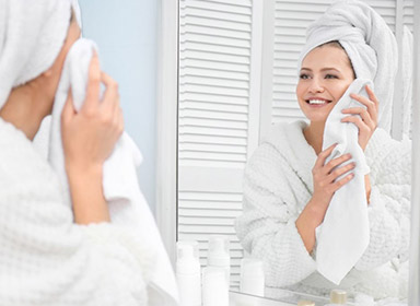 Faedah tuala muka microfiber